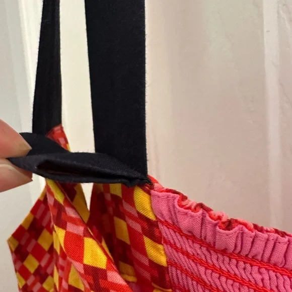 Maeve Anthropologie Women’s 6 Vivienne Maxi Midi Colorful Dress Sleeveless Boho - Picture 11 of 14